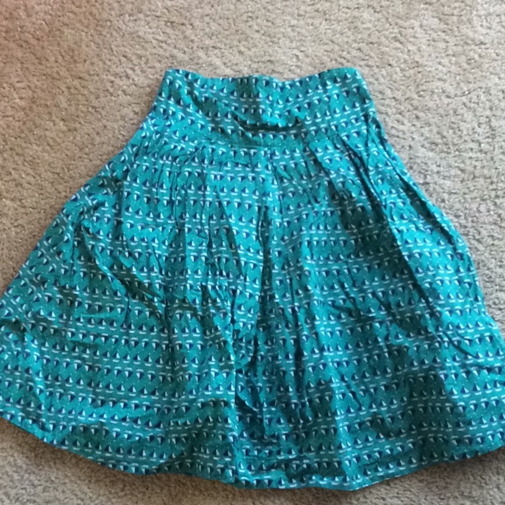 Sailboat Circle Skirt